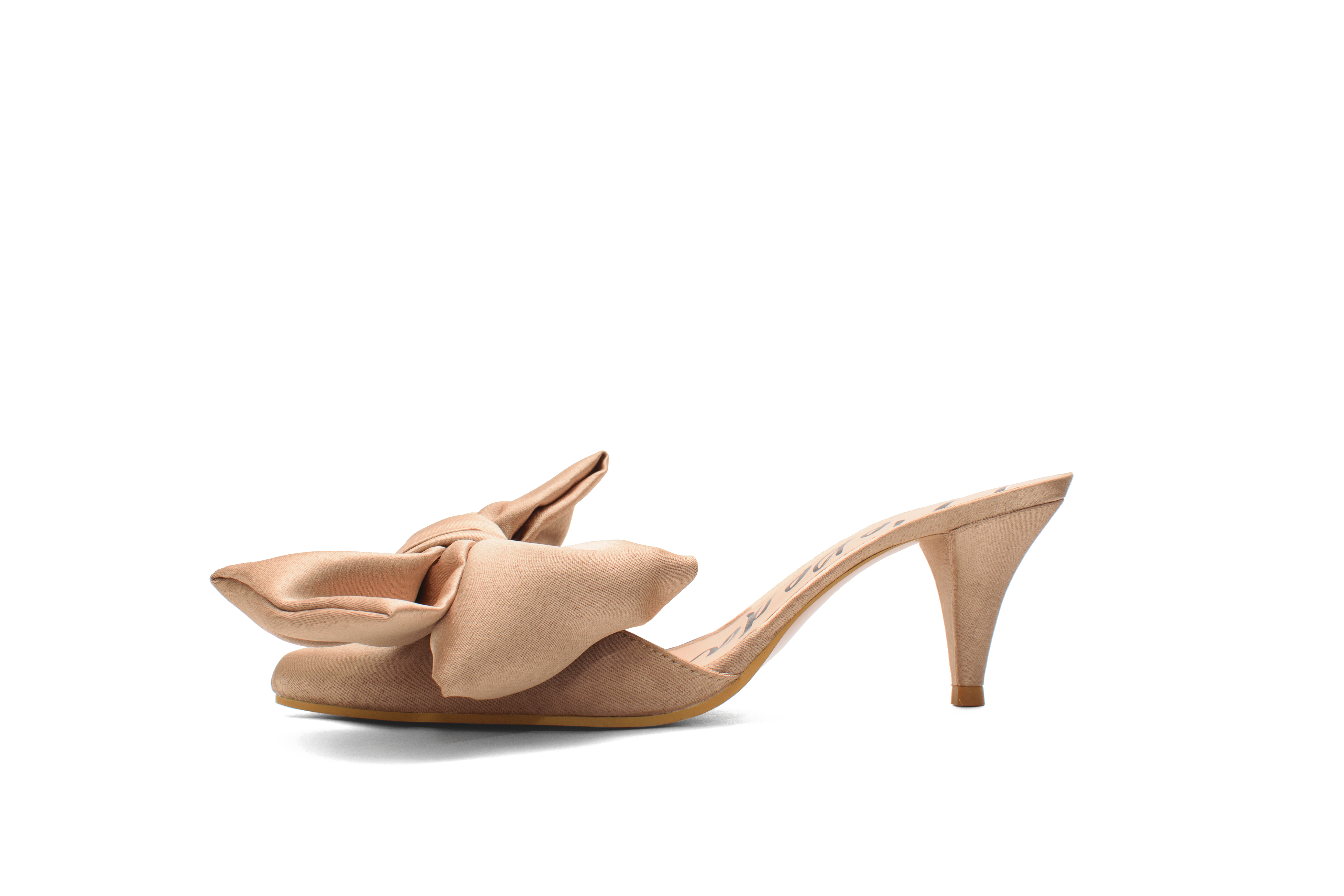 Alina Kitten Heels Champagna