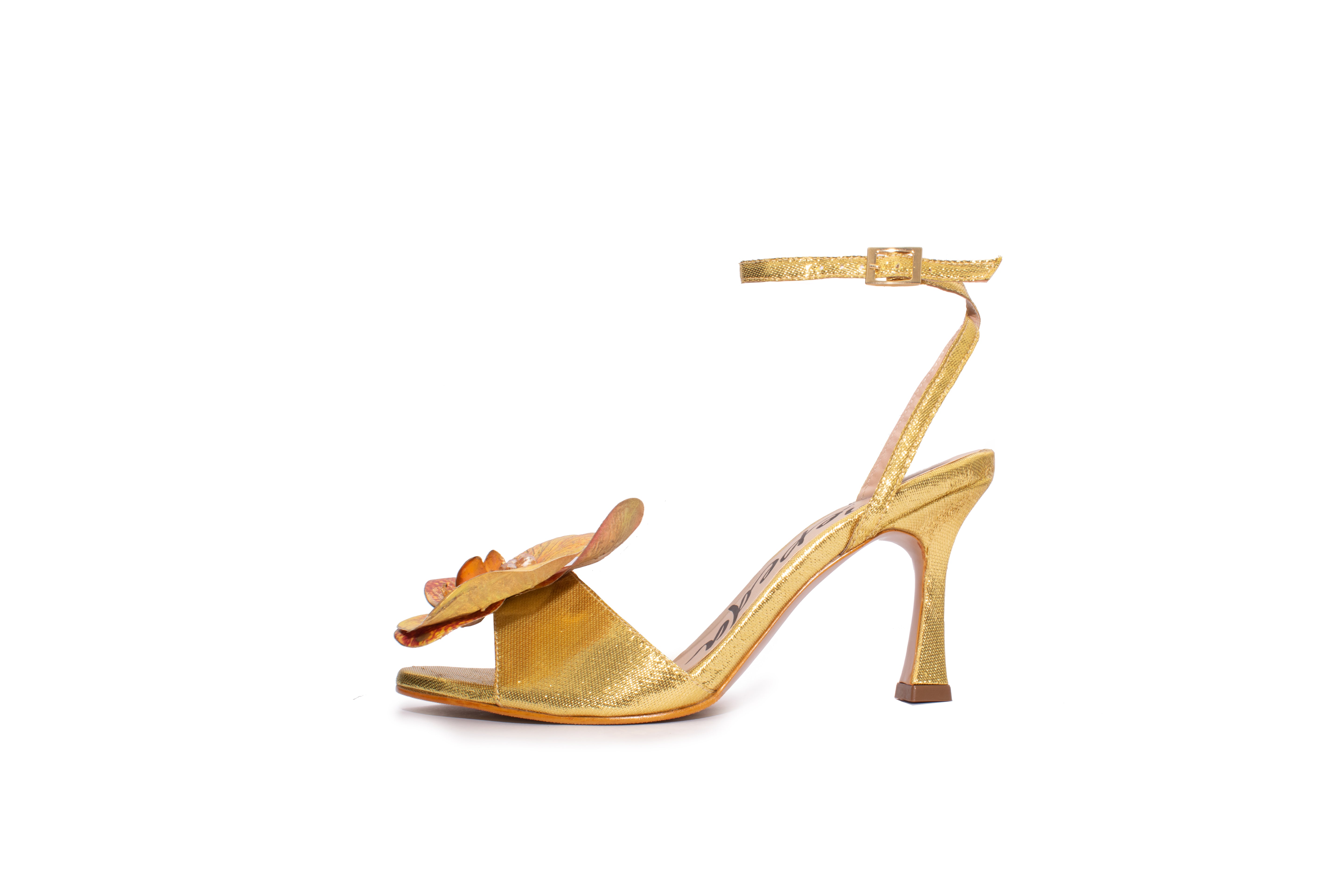 Golden Orchid Heels