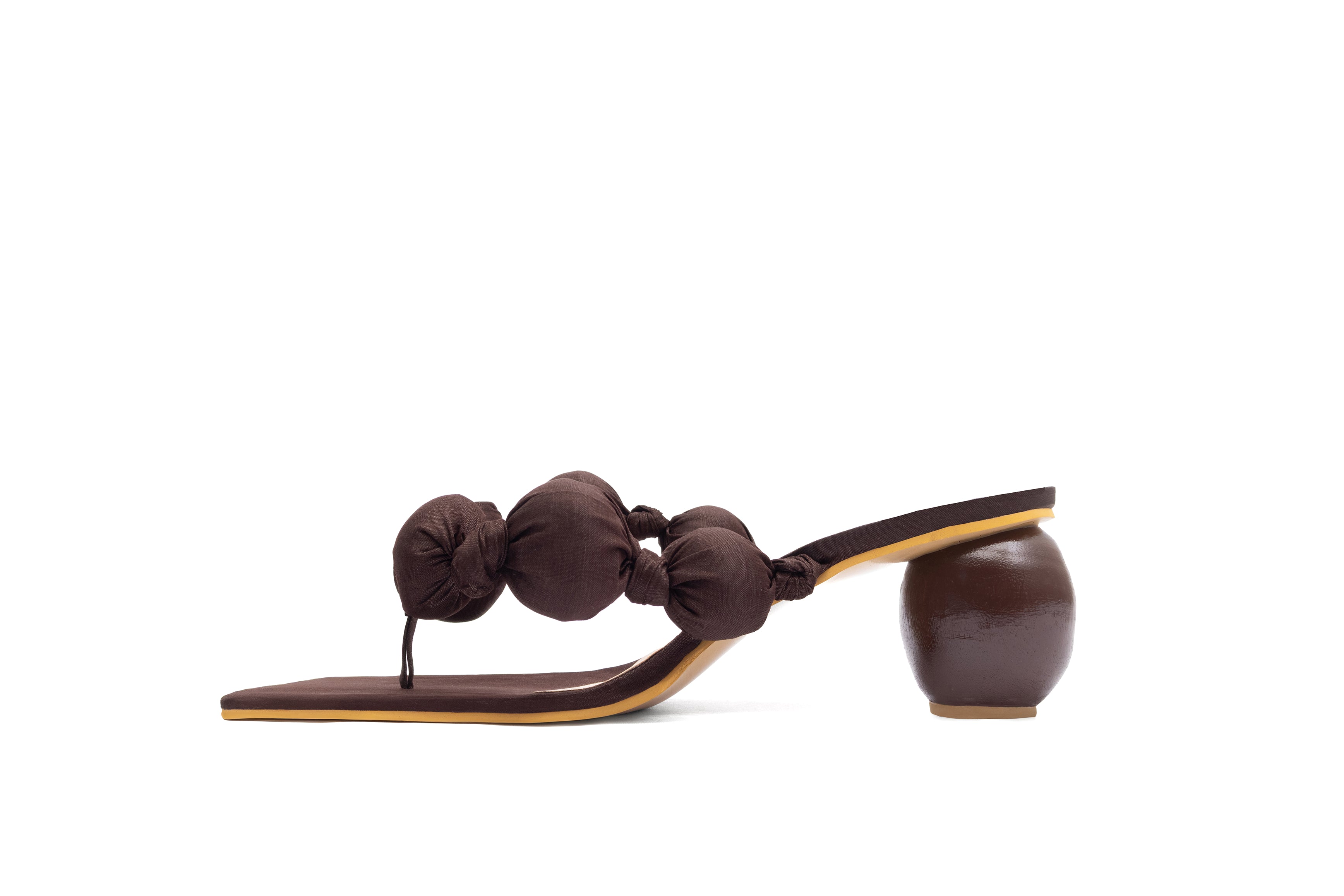 Citrus Sculpt Mocha Heels