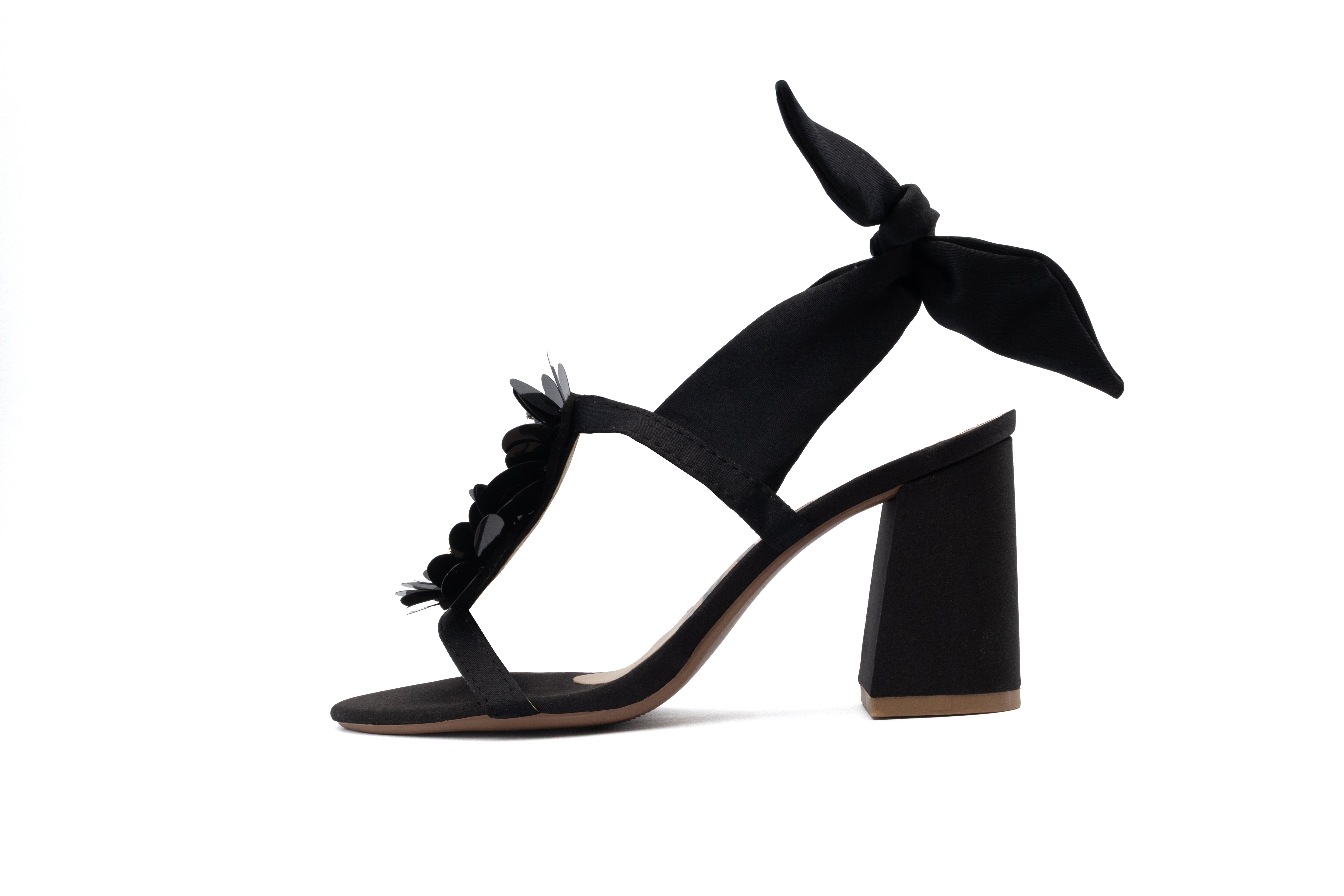 Blossom black Sandals