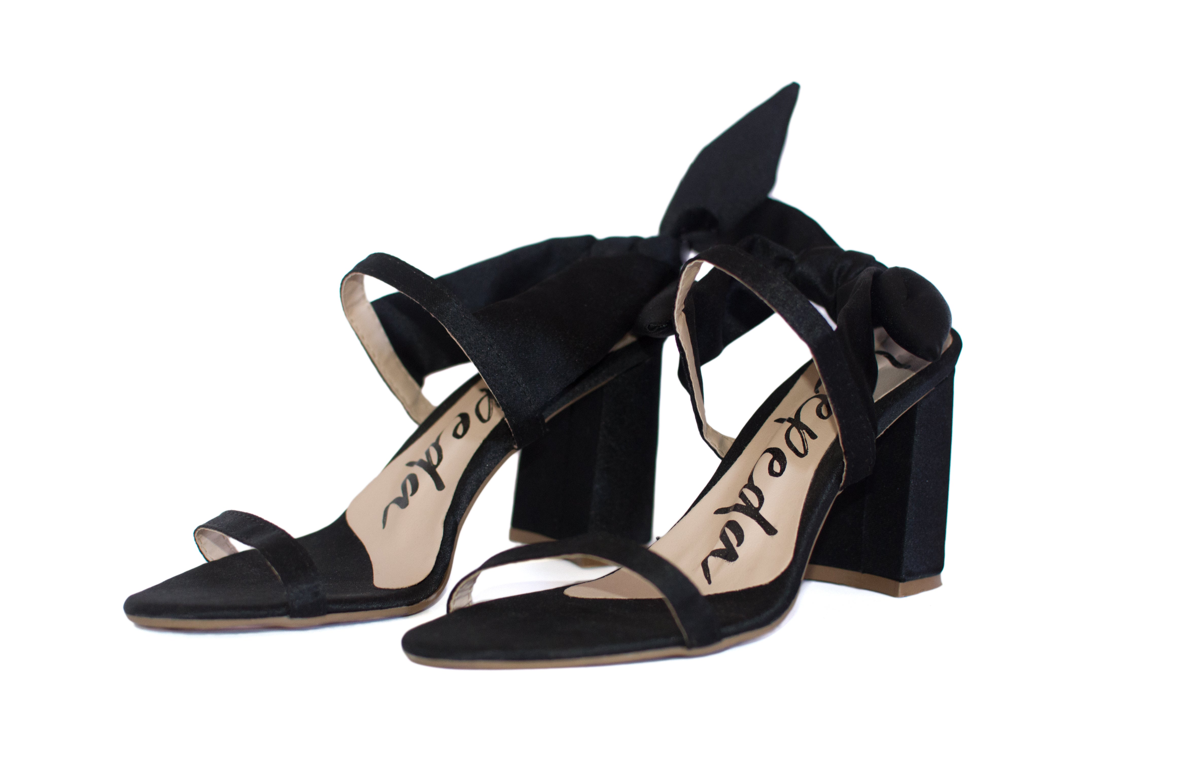 Carlo black sandals