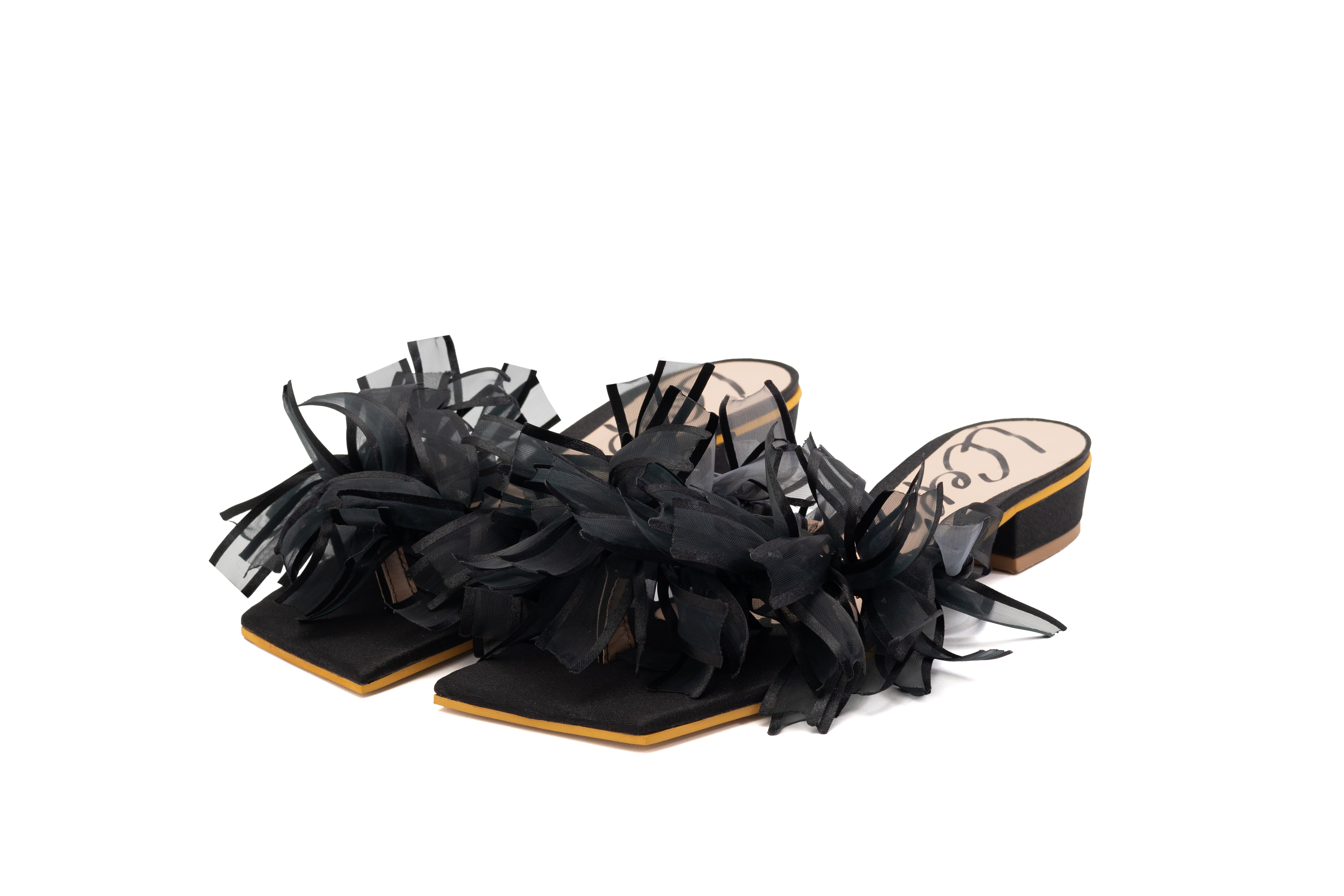Mani Frangé Black