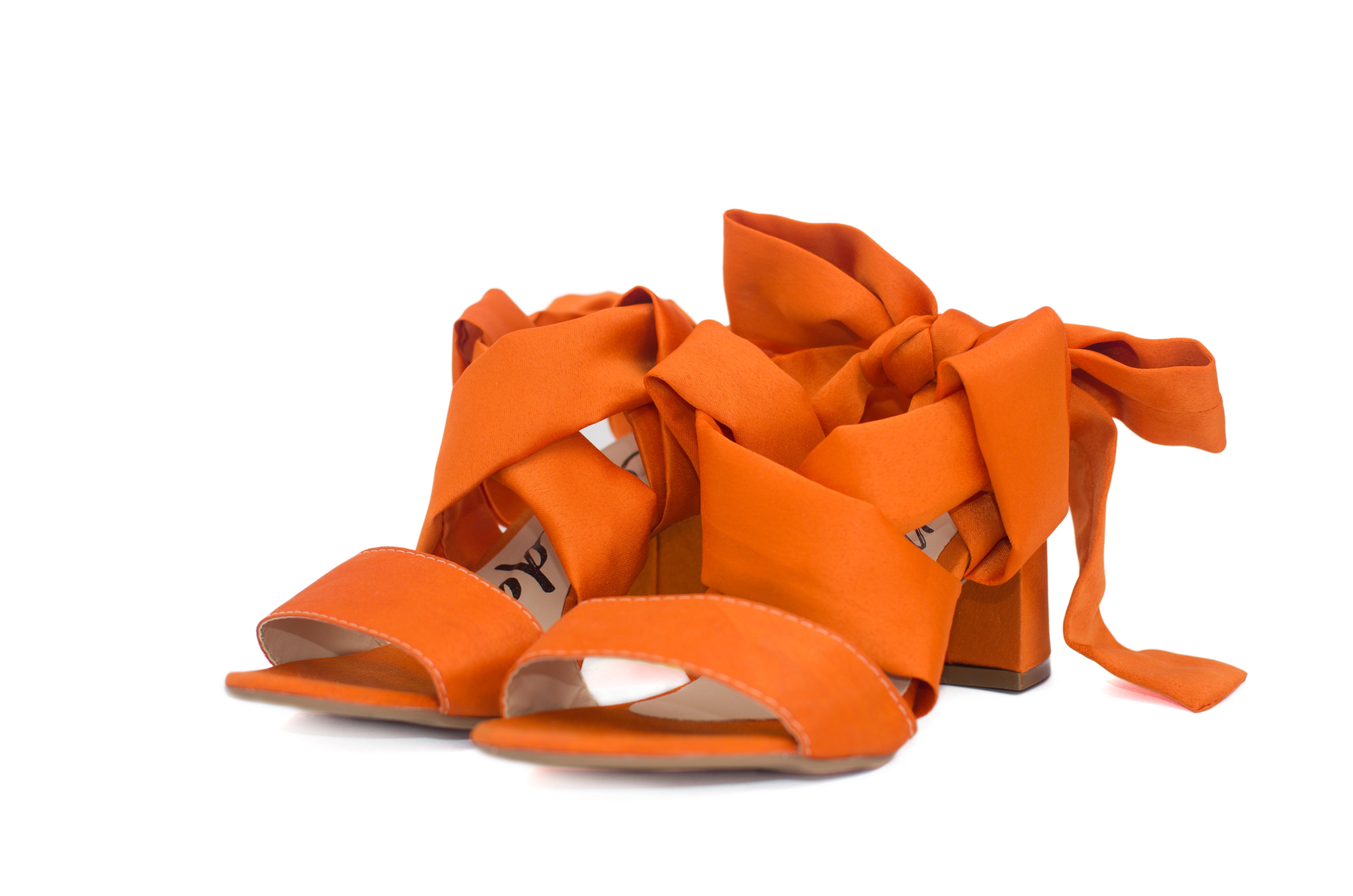 Ocean orange heels